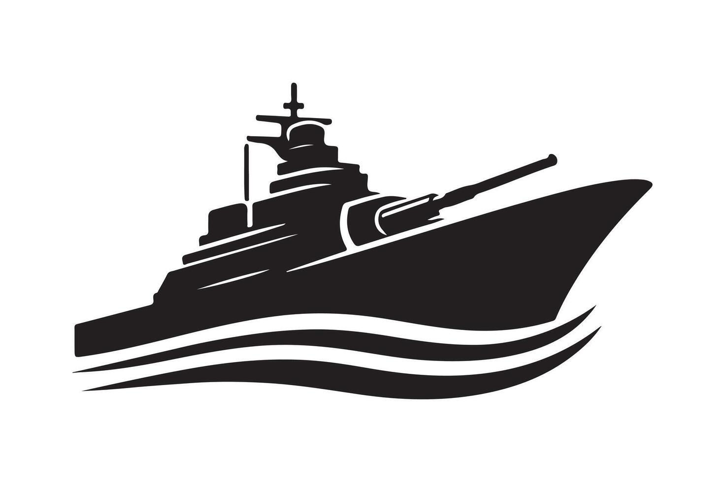 Custom Destroyer Silhouette Vectors for Your Design Projects