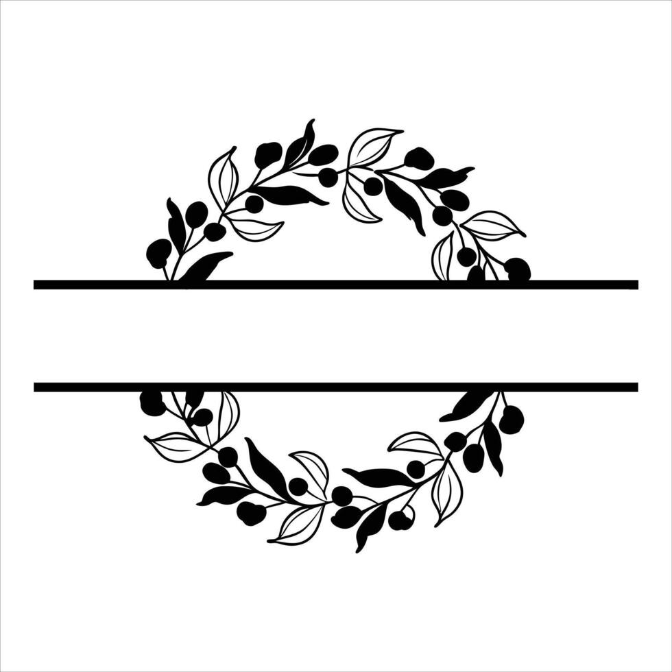 Monogram Magic for Family Names vector