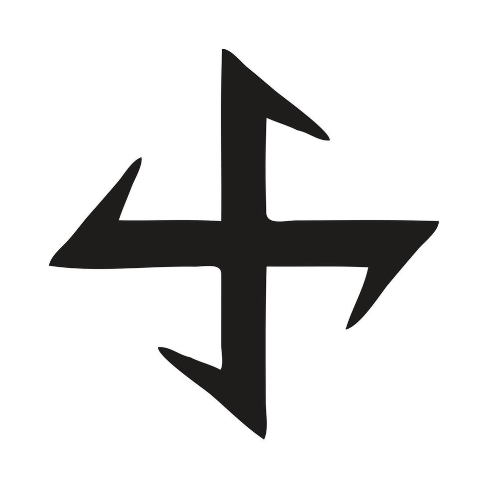 Christian Cross Design Vetor Graphic vector