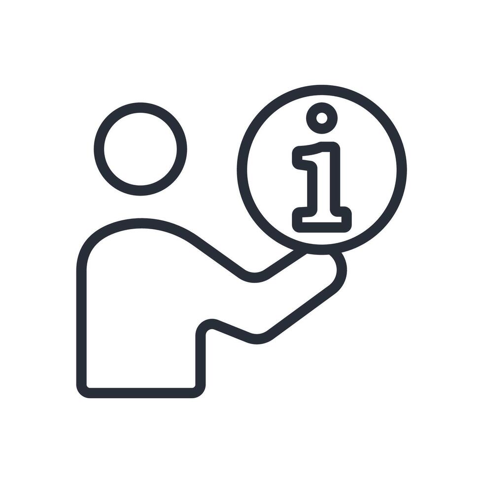 LEARN MORE icon. .Editable stroke.linear style sign for use web design,logo.Symbol illustration. vector