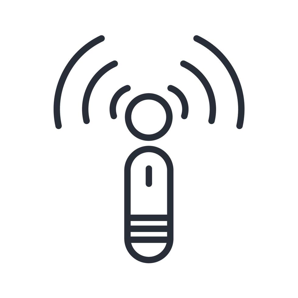 alert info icon. .Editable stroke.linear style sign for use web design,logo.Symbol illustration. vector