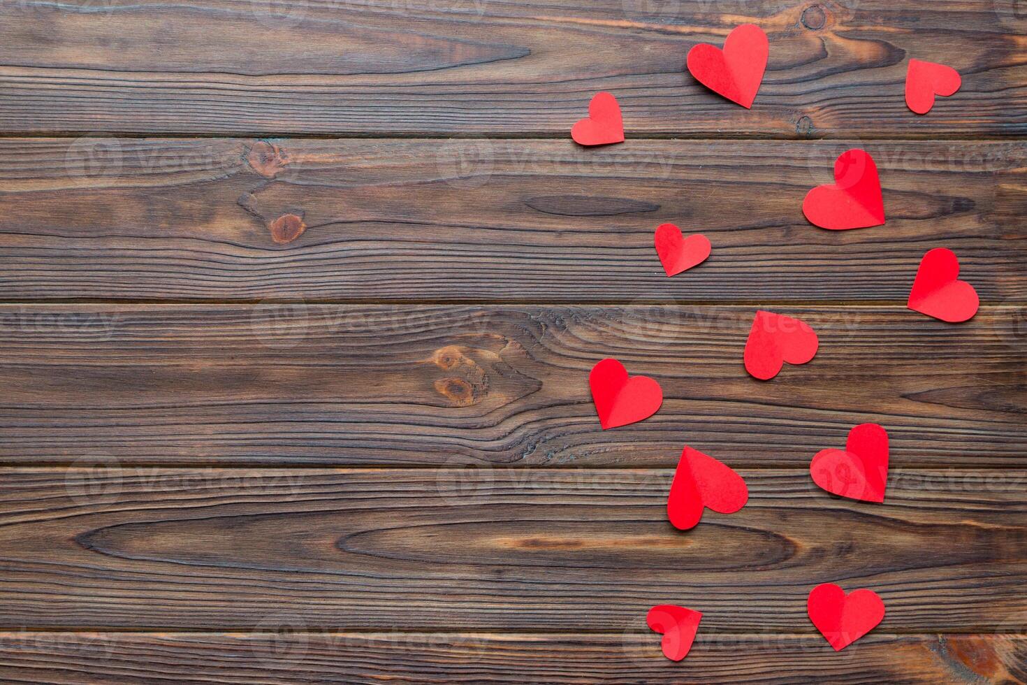 Valentine day background red photo