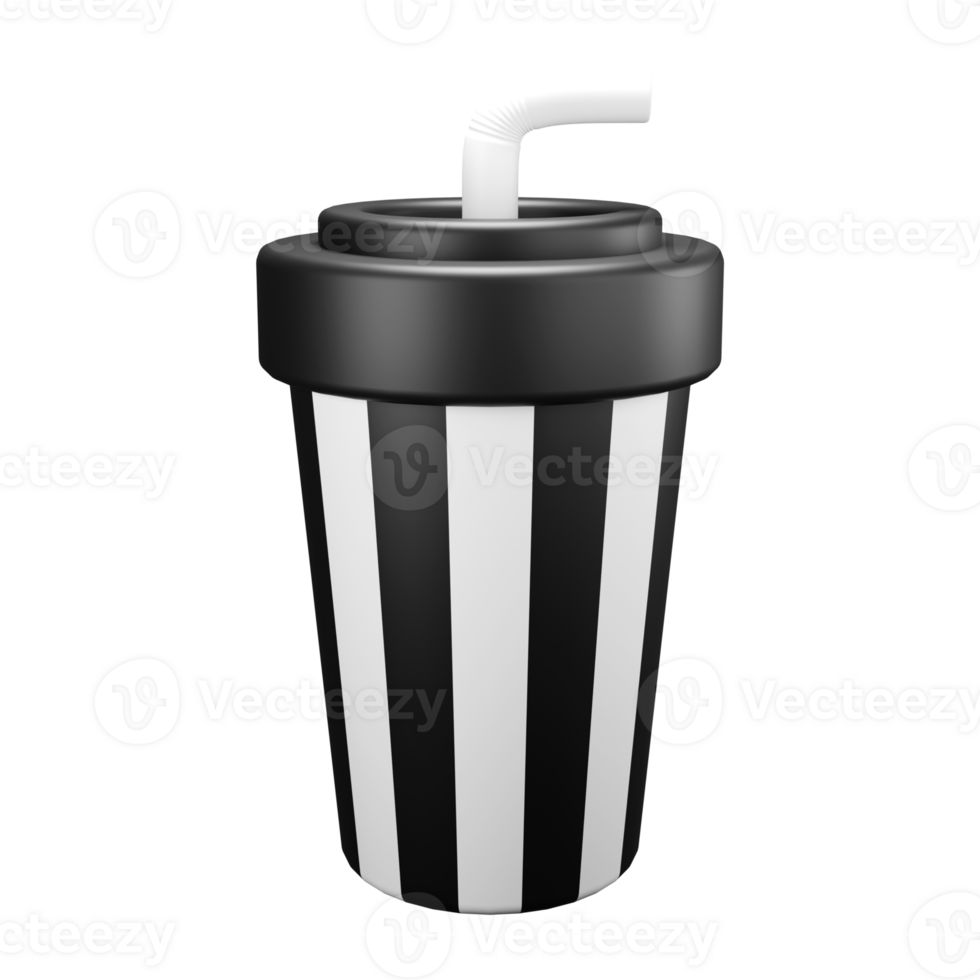 3d icon render cinema beverage png