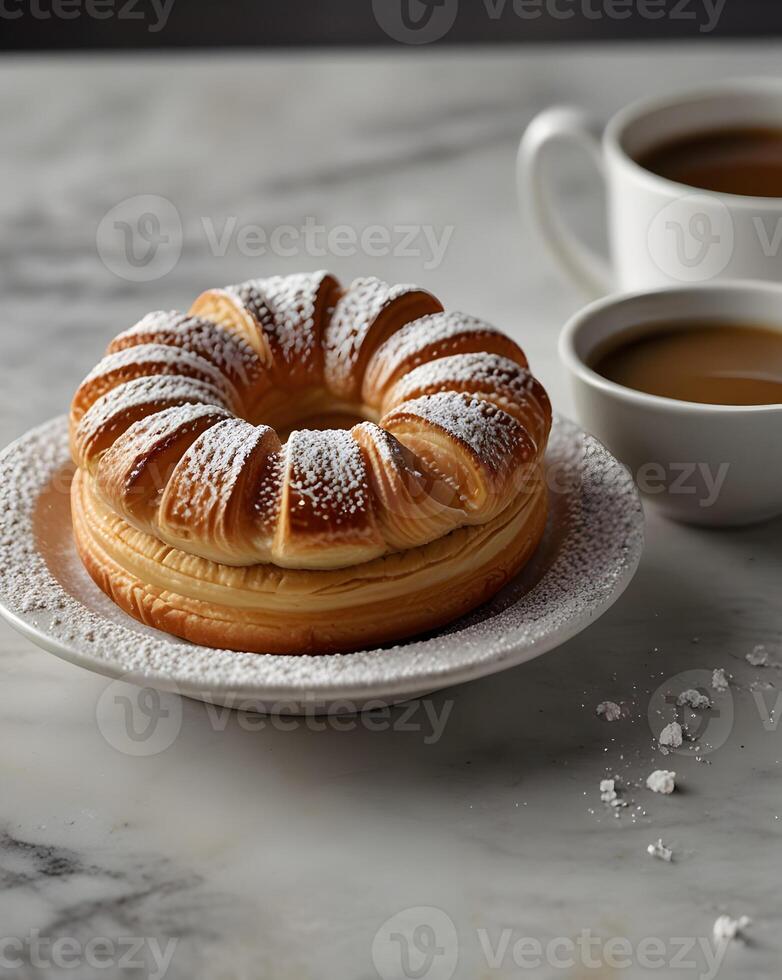 Powdered Sugar Ensaimada photo