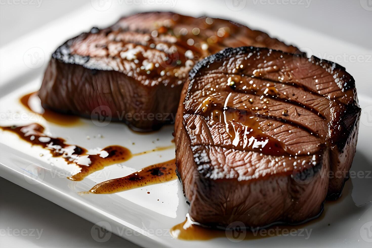 Ohmi-Gyu Dish Close up photo