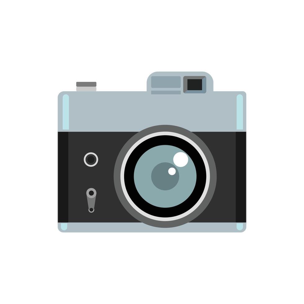 Isolated camera in a Flat style on white background vector