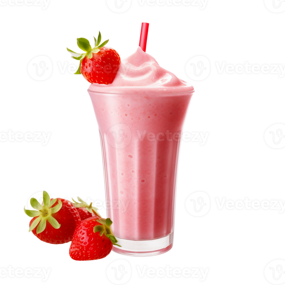 High-Quality Smoothie Design with Transparent Background png
