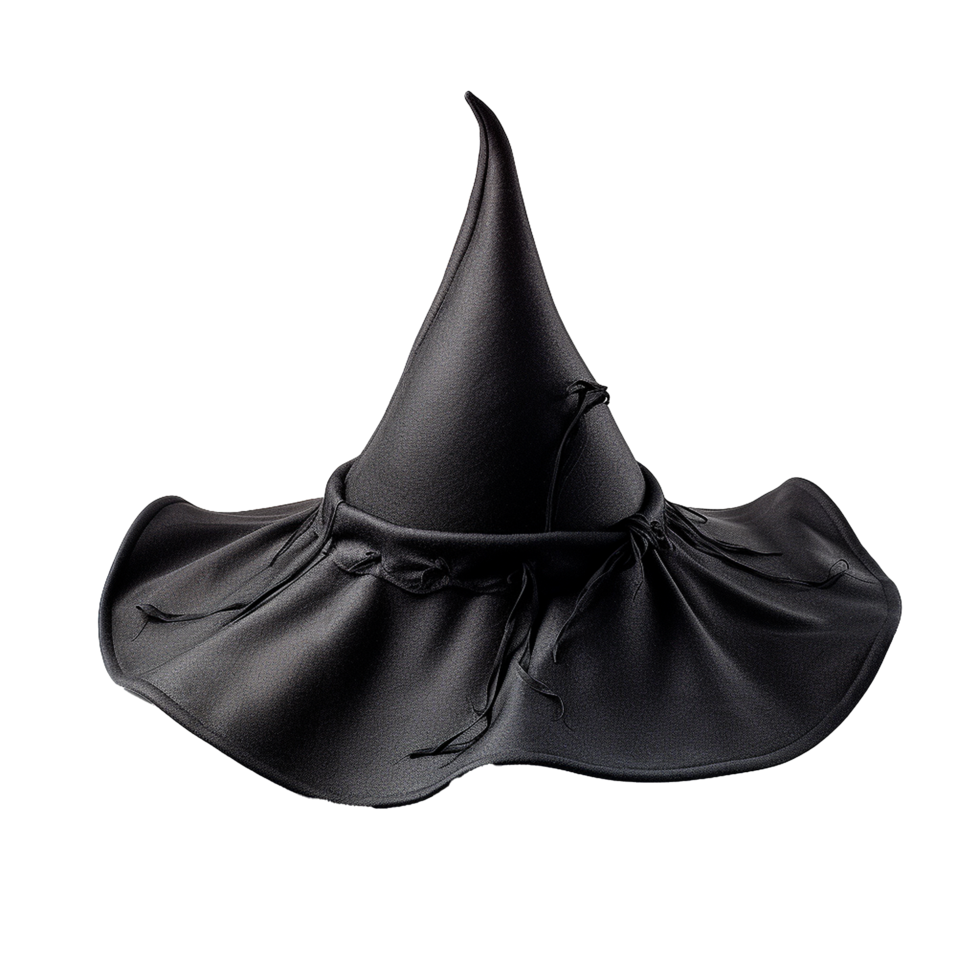 Black Witch Hat Halloween Costume Accessory Fashion Accessory, png