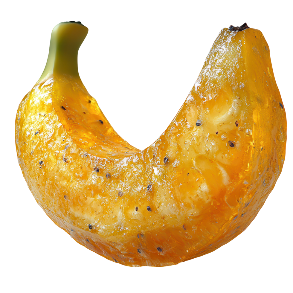 Unusual yellow gourd showcasing unique shape and texture in natural light isolated on transparent background png