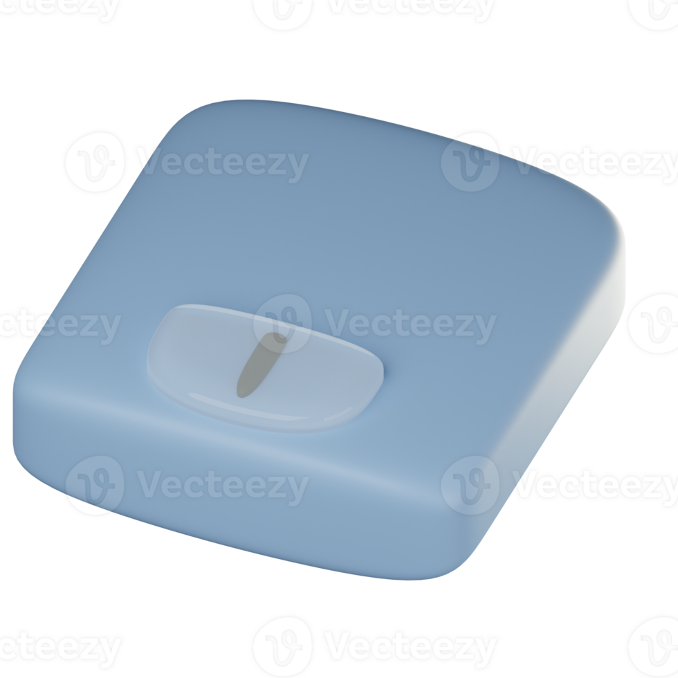 3D Weight Scale Illustration png