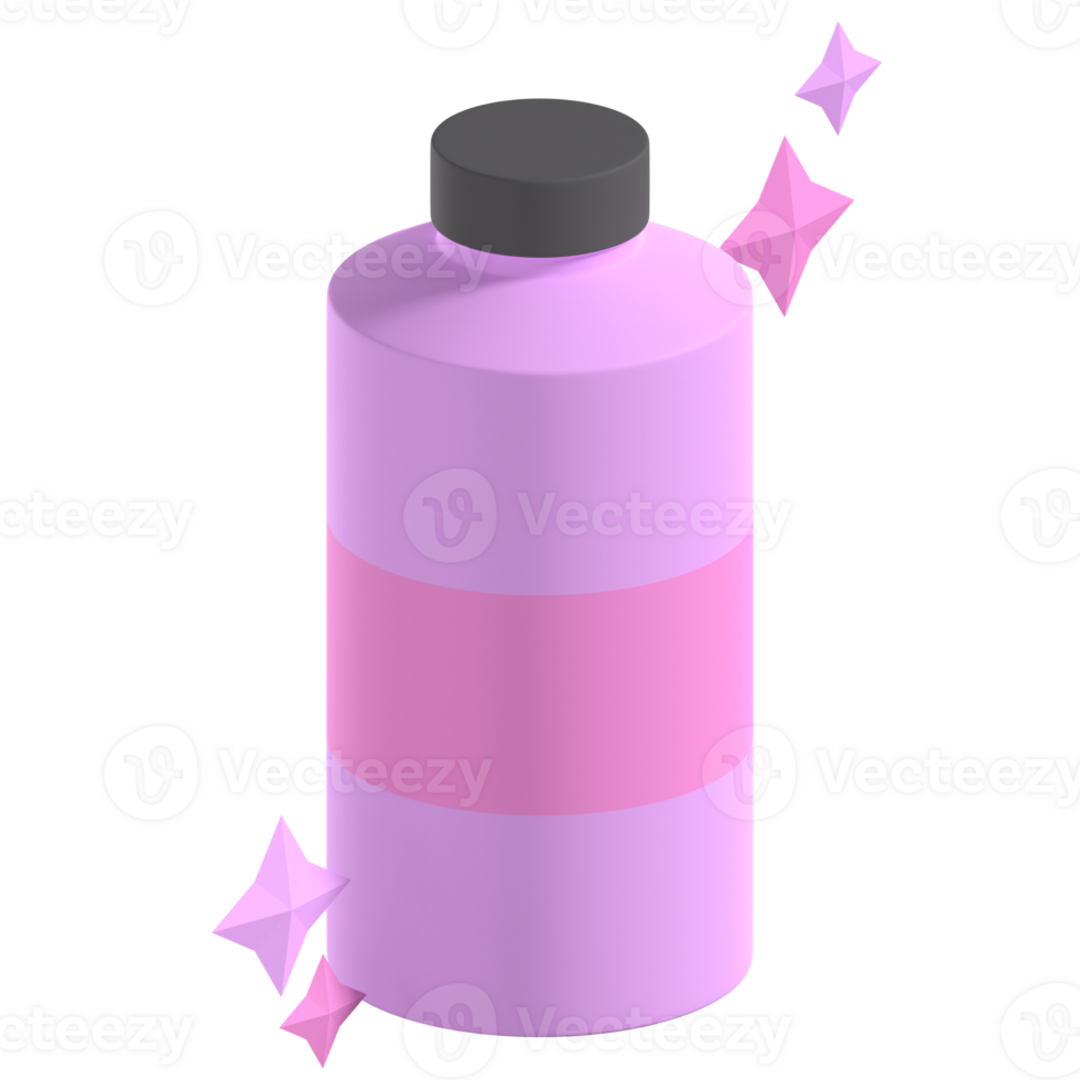 3D Glitter Illustration png