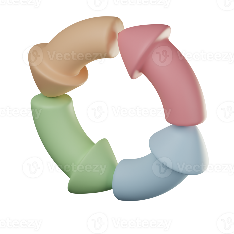 3D Process Illustration png