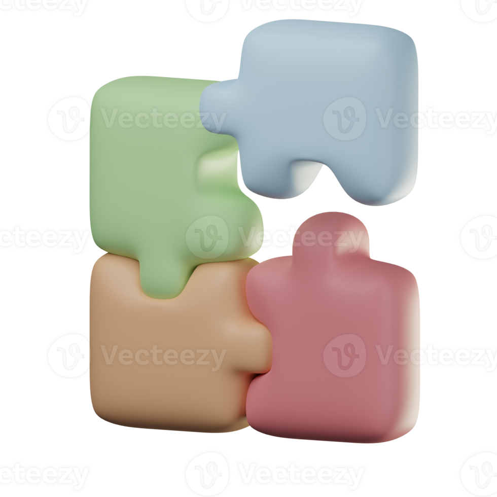 3D Solution Illustration png