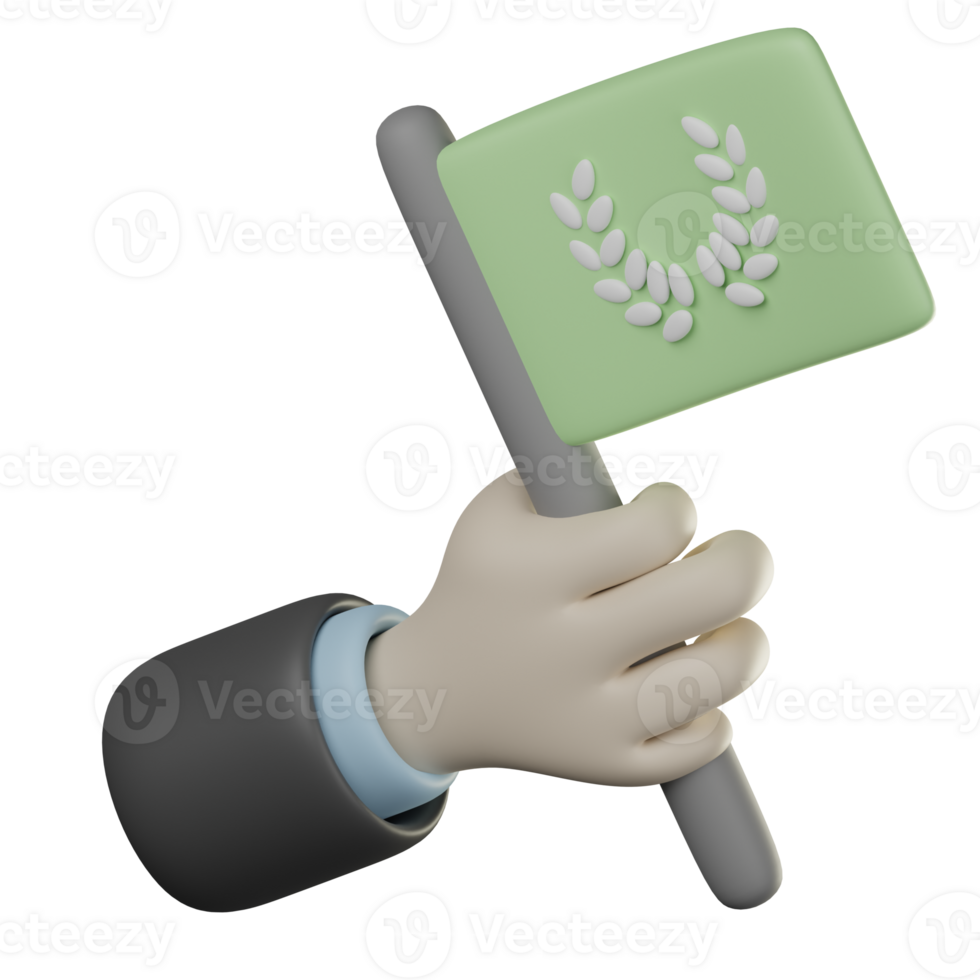 3D Success Icon Illustration Render png