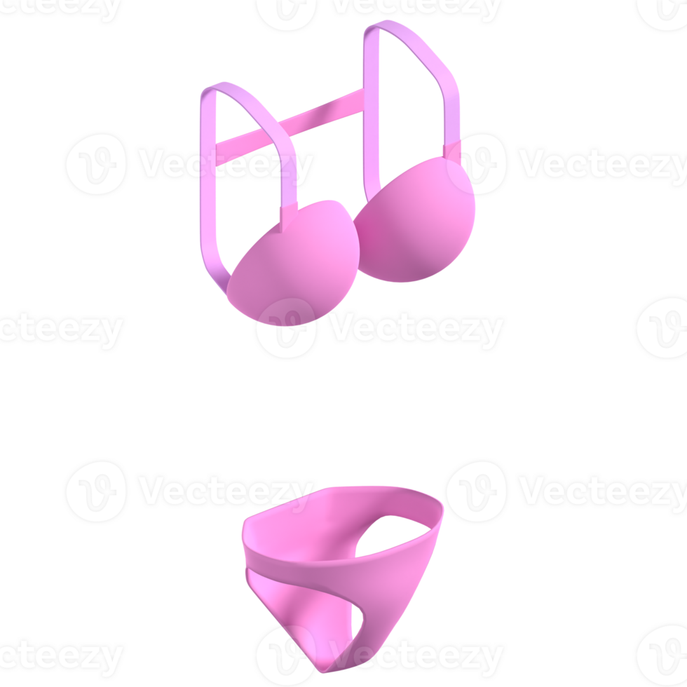 3D Underwear Illustration png
