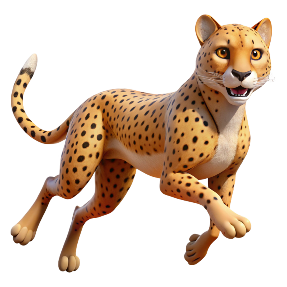 Cheetah 3D Render png