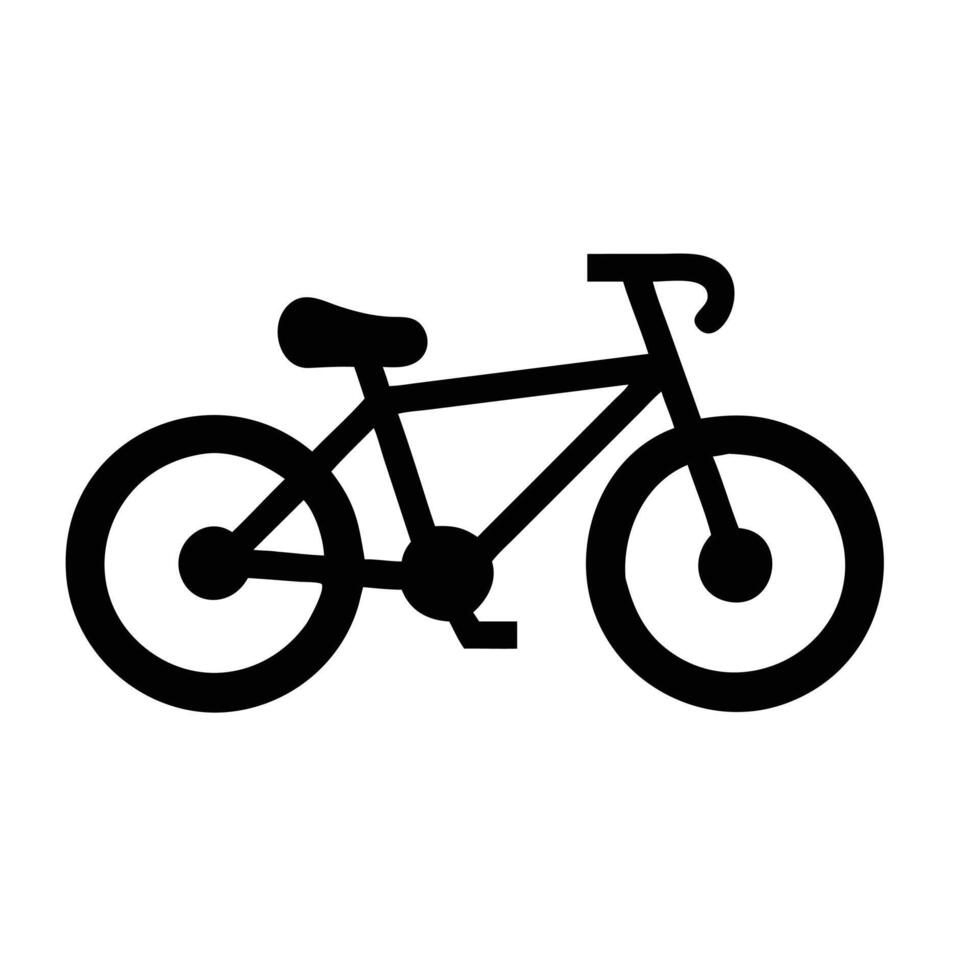 A bicycle illustration vector