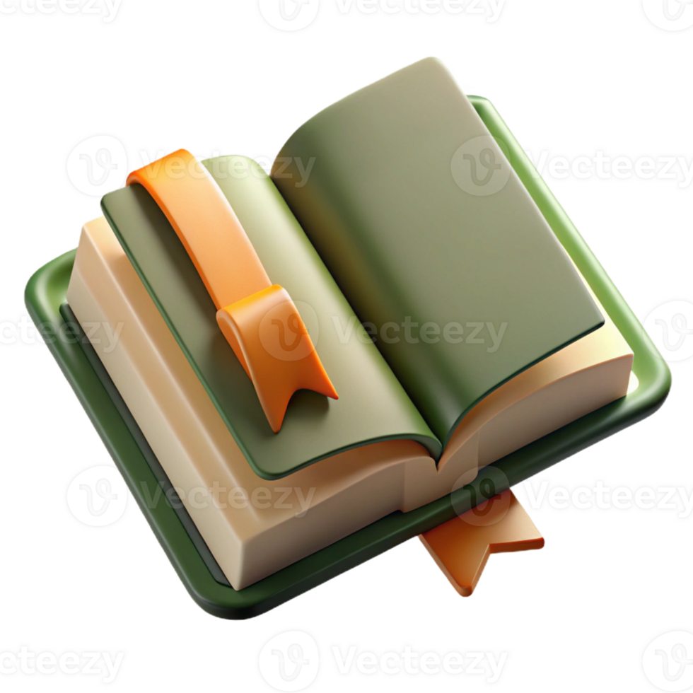 Study Icon Featuring Open Book png