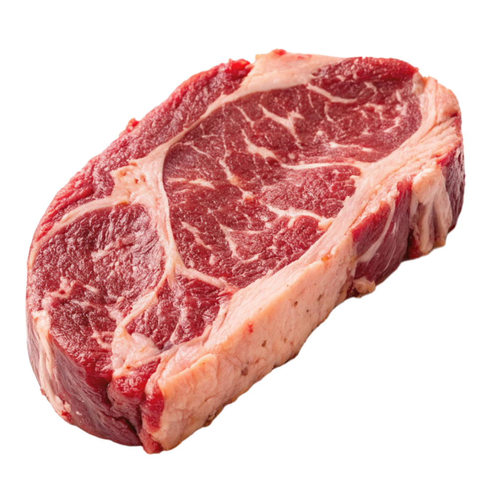 Juicy ribeye steak food photography studio environment close-up view culinary concept png