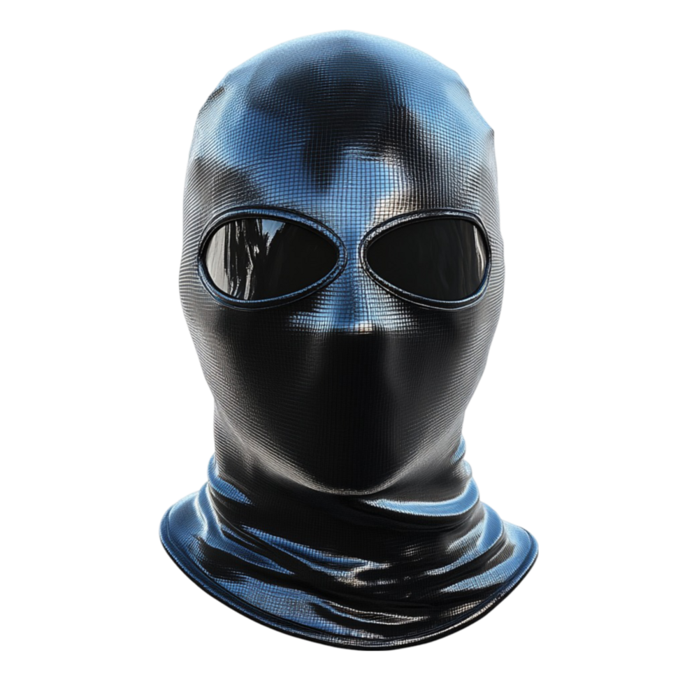 Black Full Face Mask png