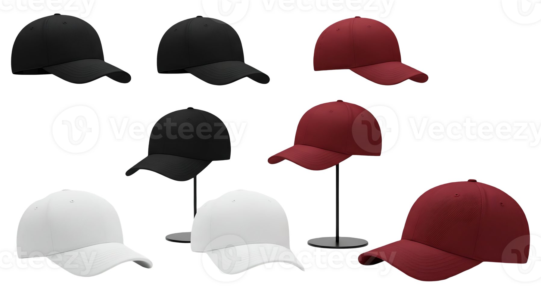 Classic Baseball Cap Mockups png