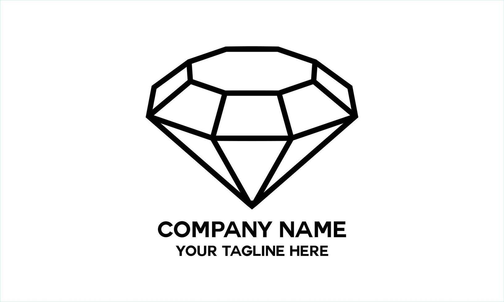 simple diamond icon vector