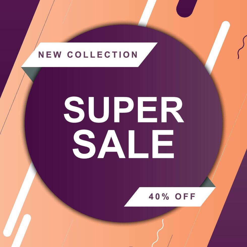 Sale abstract banner background. vector