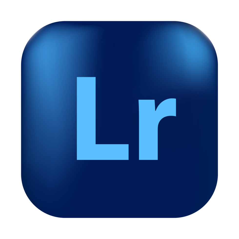 Adobe lightroom logo, square rounded adobe lightroom logo, adobe lightroom logo free download png