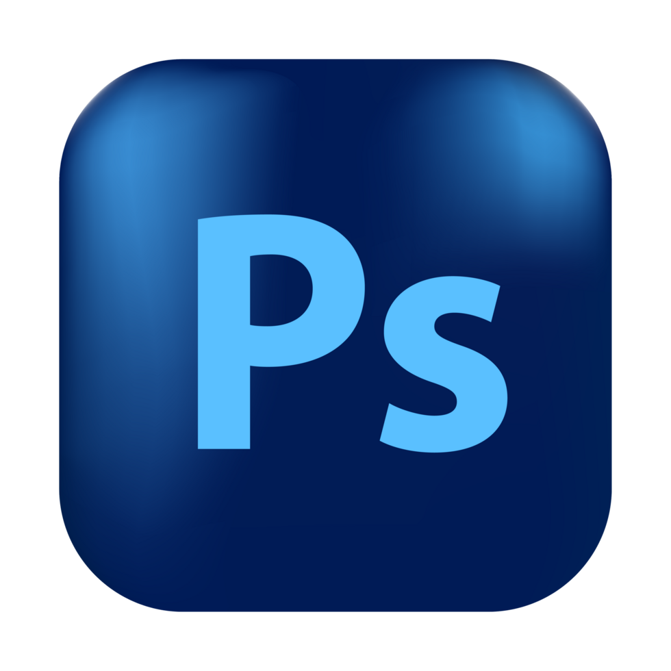 Adobe Photoshop logo, square rounded photoshop logo, photoshop logo free download png