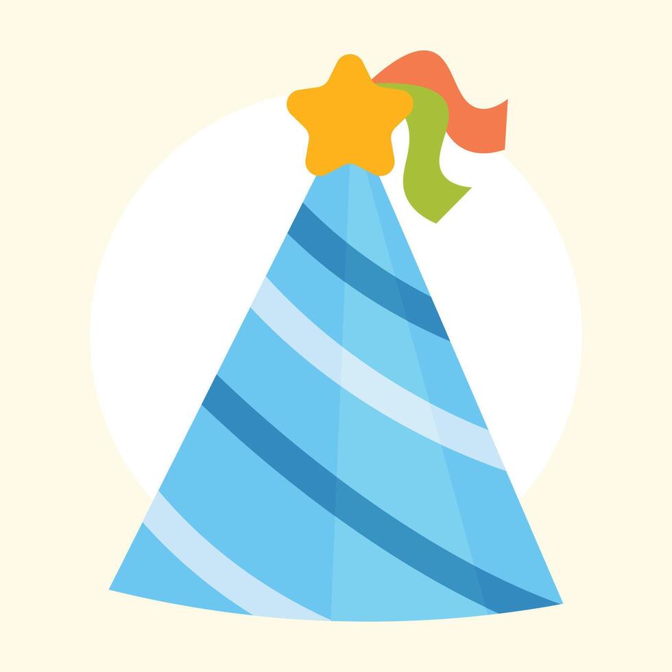 hat new year illustration vector