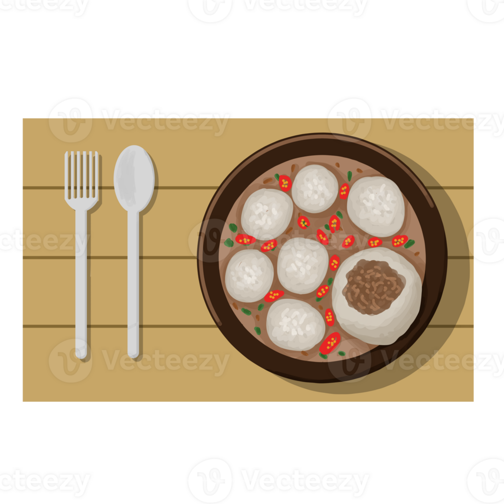 a plate with rice and meat on it, with a fork and spoon png
