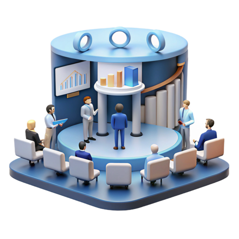 Business Meeting Data Analysis Presentation png