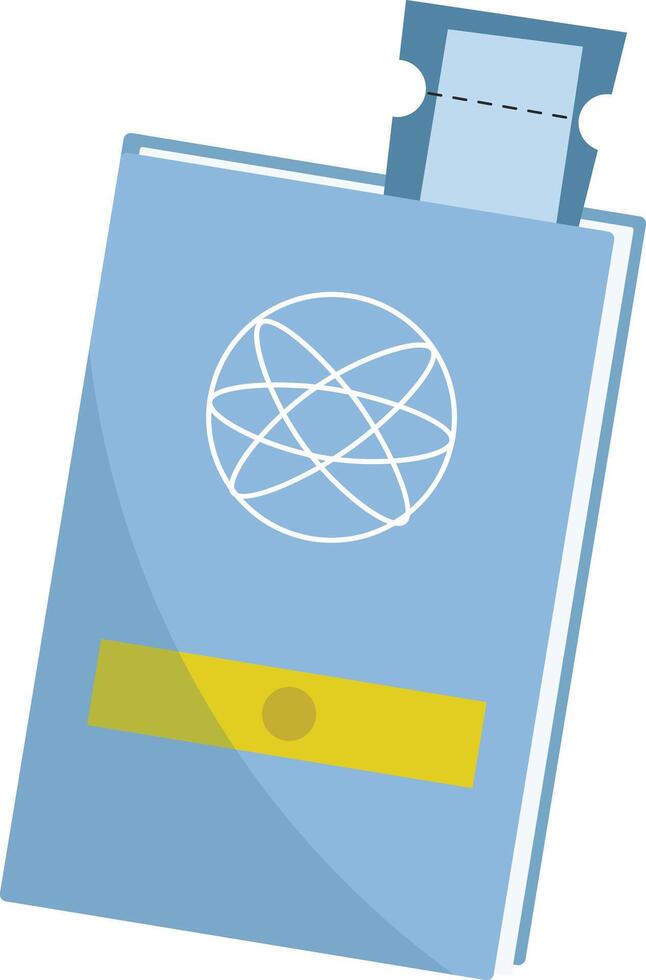 Illustration of a Travel Passport vector