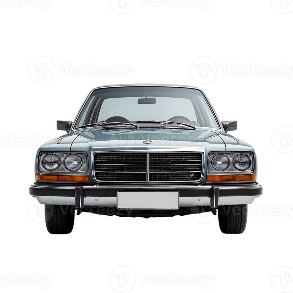 Classic Automobile Photo Isolated on Clear Canvas png