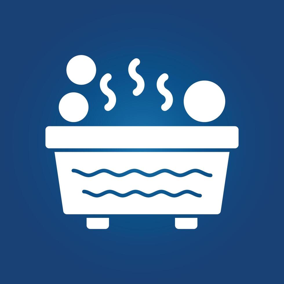 Jacuzzi trendy creative lovely abstract illustration colorful useful design vector