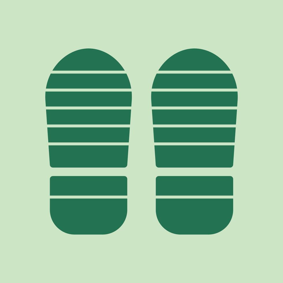 Footsteps trendy creative gorgeous abstract illustration colorful useful design vector