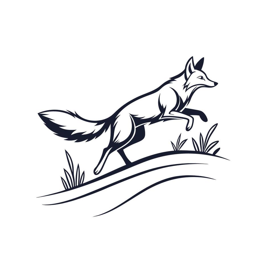 Swift Fox Illustrations vector