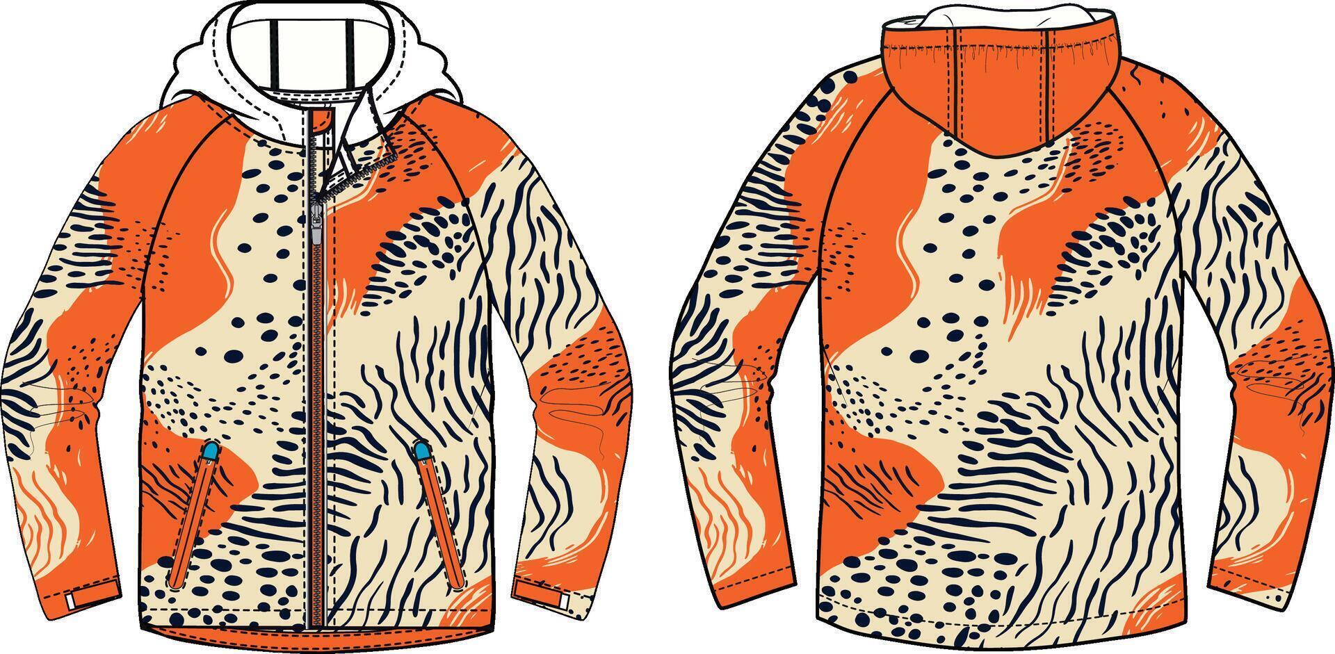 animal print pattern featuring the skin pattern vector
