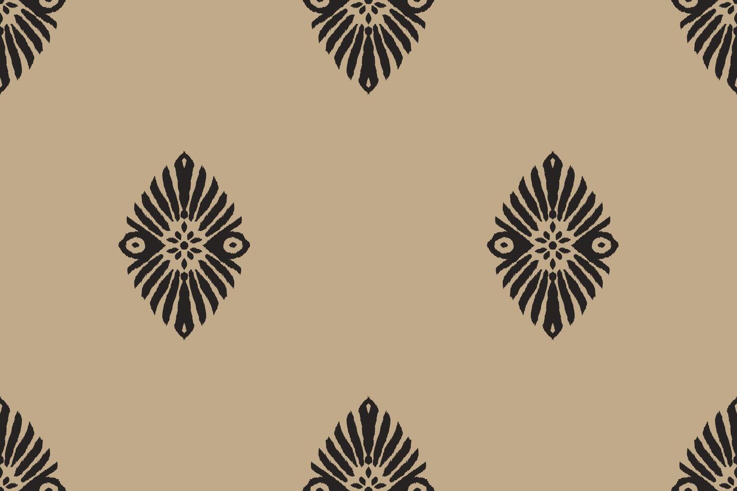 seamless vintage damask pattern , illustration. motifs on beige background. vector