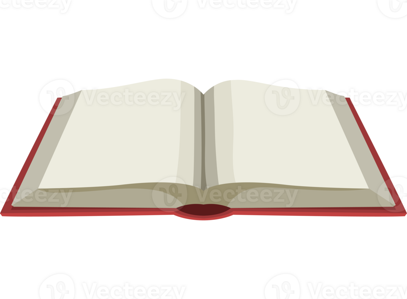 An open book illustration isolated png