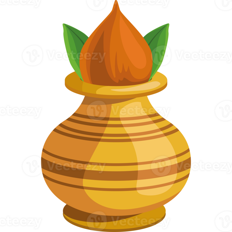 vasant panchami celebration illustration isolated png