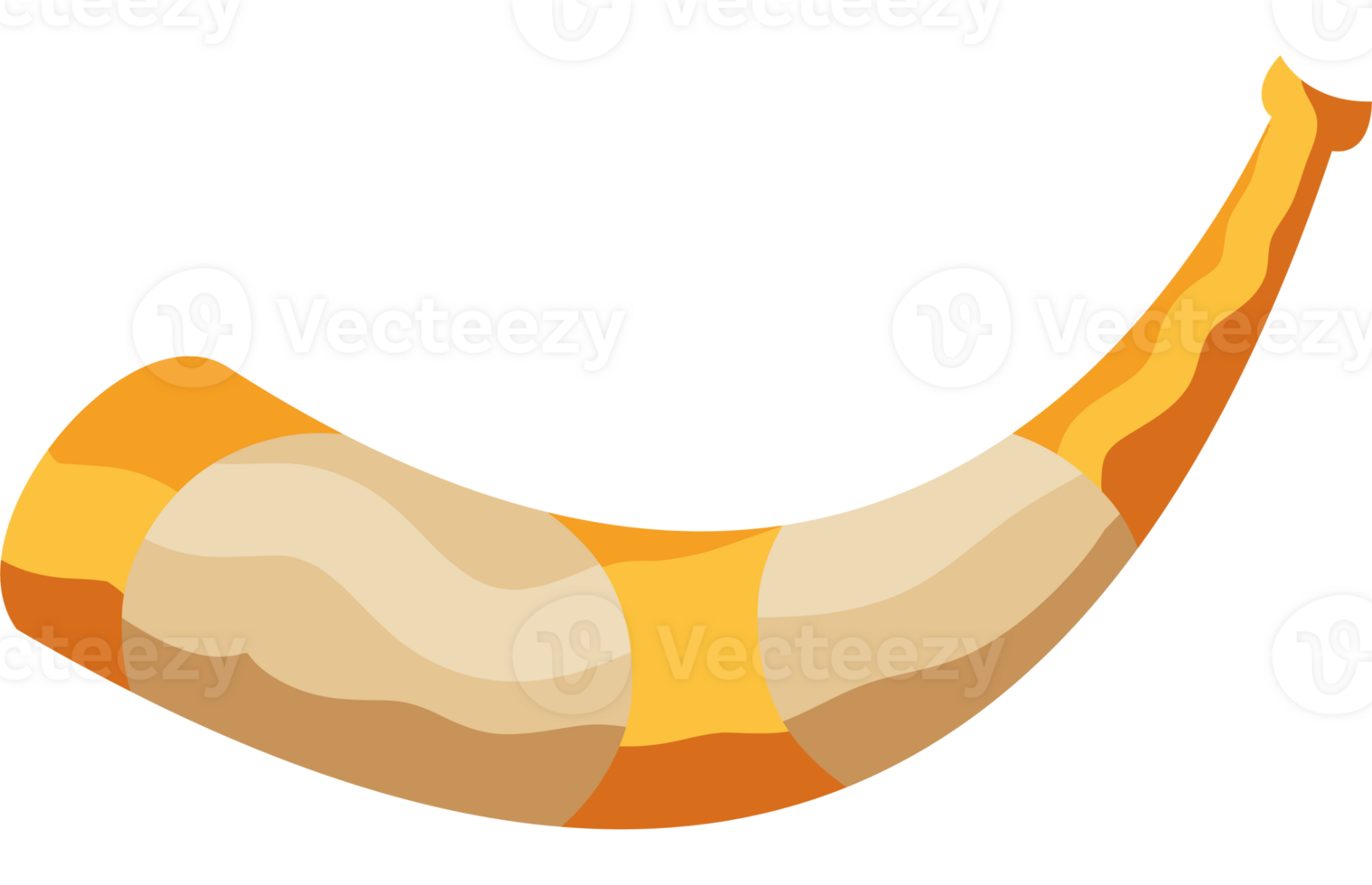A golden horn with a long, isolated icon png
