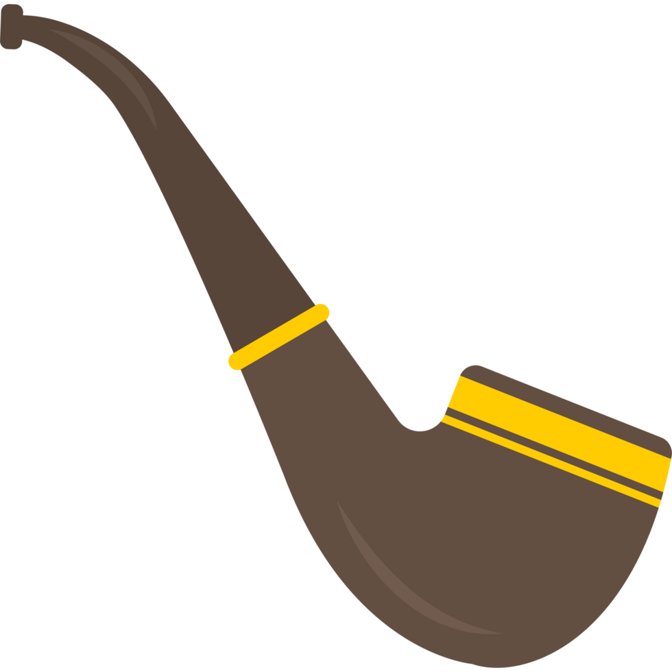 A pipe with a yellow stripe on it png