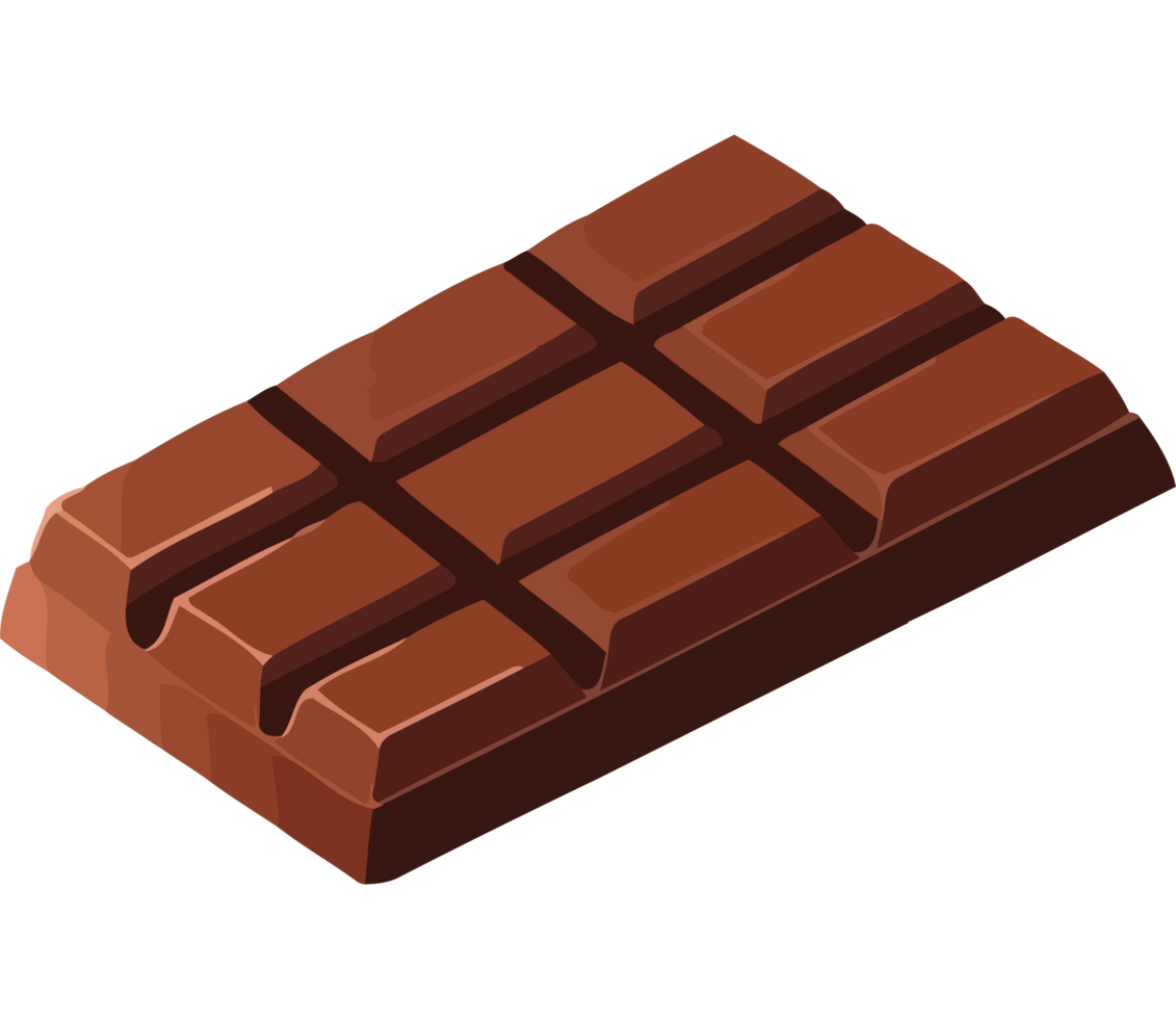 Indulgent Chocolate Bar Clipart png