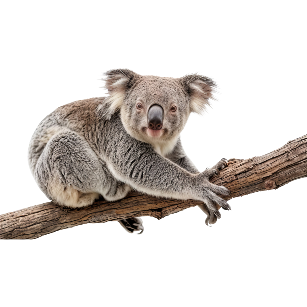 Koala on a branch png