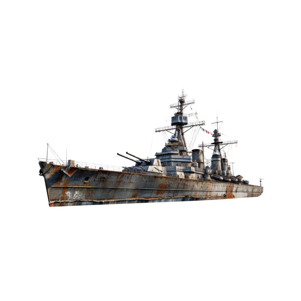 A large ship with a large bow on a black background png