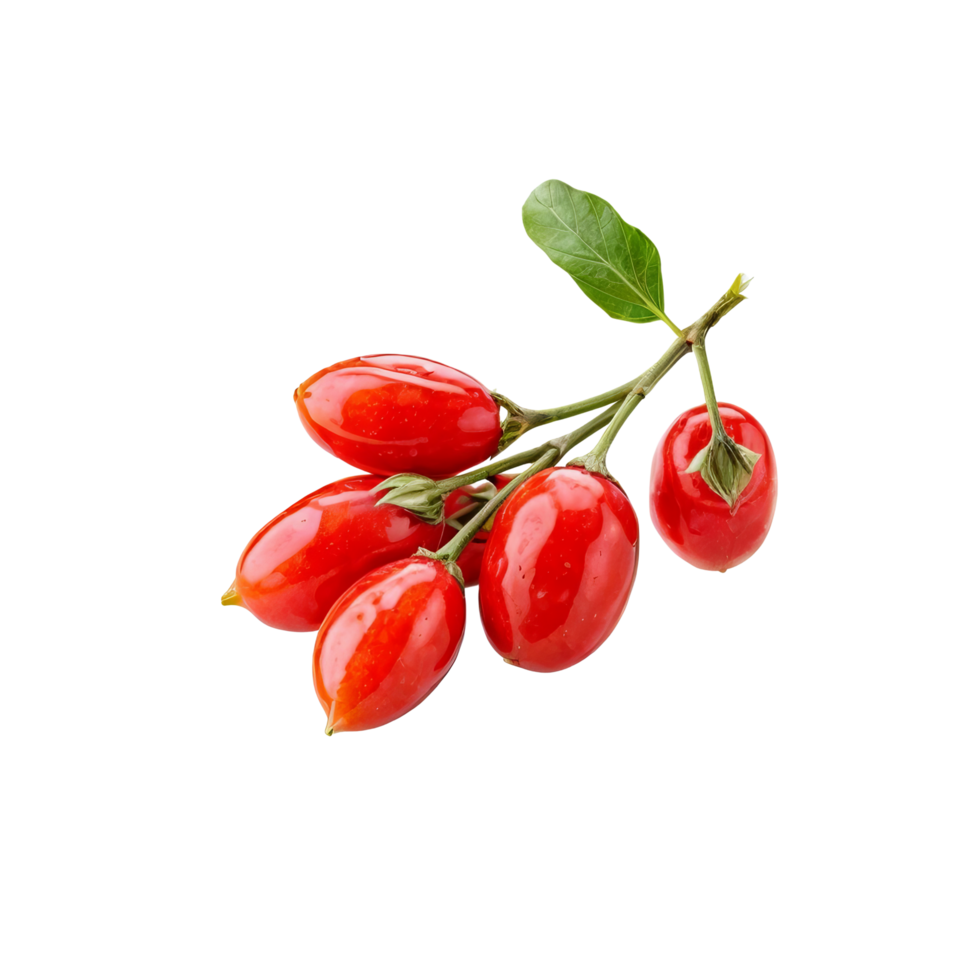 Goji berries are shown on a black background png