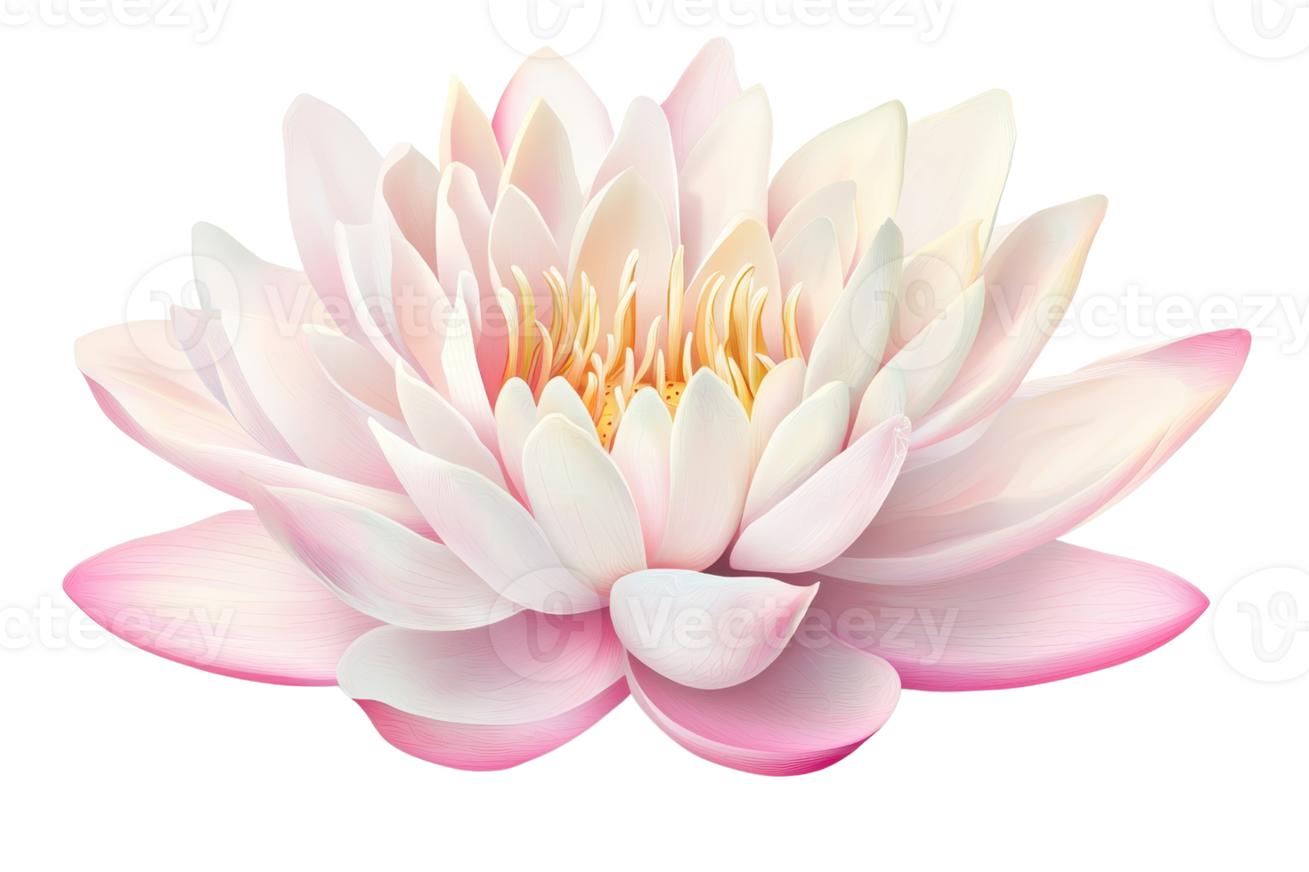 Close-up of a beautiful pink lotus flower with soft petals and a serene, natural ambiance, symbolizing purity and tranquility in nature. png