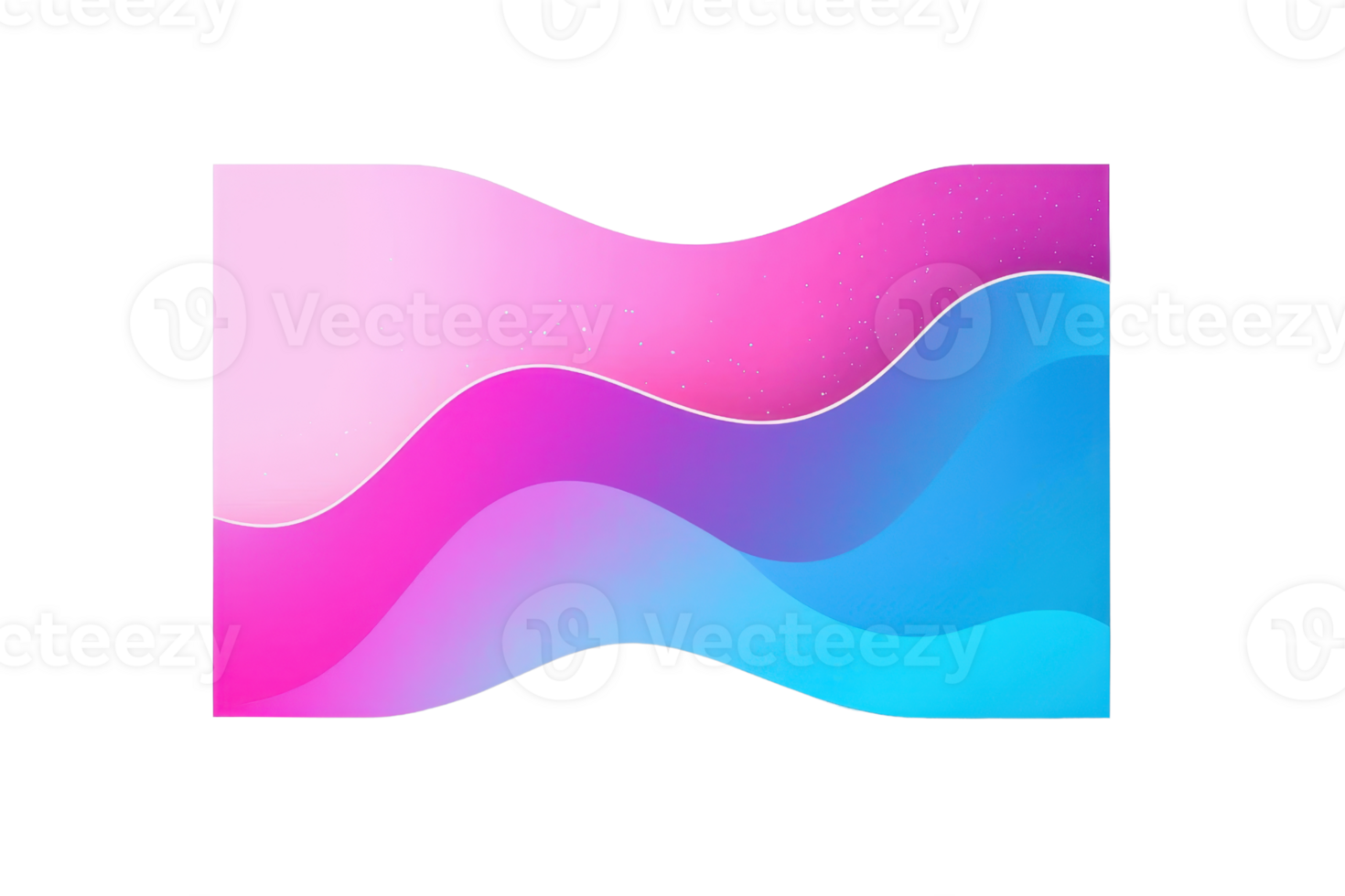 Abstract colorful wave pattern in pink, purple, and blue tones, representing creativity and modern design for digital art purposes. png