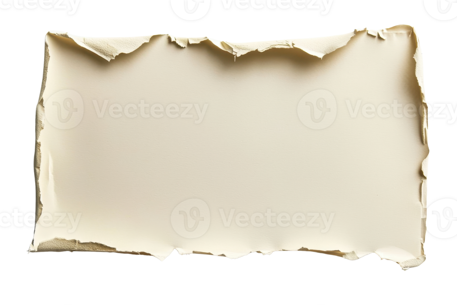 High-resolution close-up of a vintage, burnt paper edge. Ideal for backgrounds, textures, and creative design projects. png